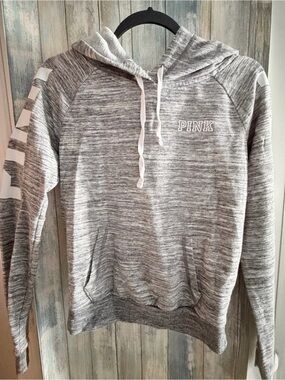 PINK Victoria's Secret:  Gray Pullover Hoodie Sz: S